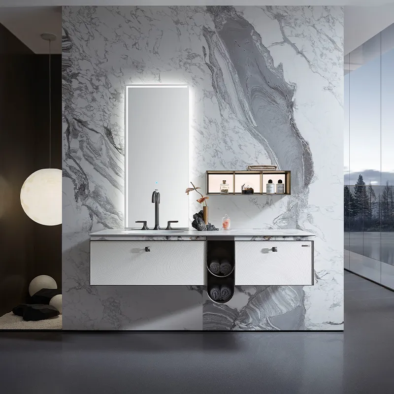 Luxury OPPEIN bathroom design – stylish vanity and premium materials